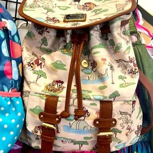 Loungefly Disney Mickey and friends safari rucksack. New with tags